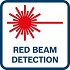 RED BEAM DETECTION